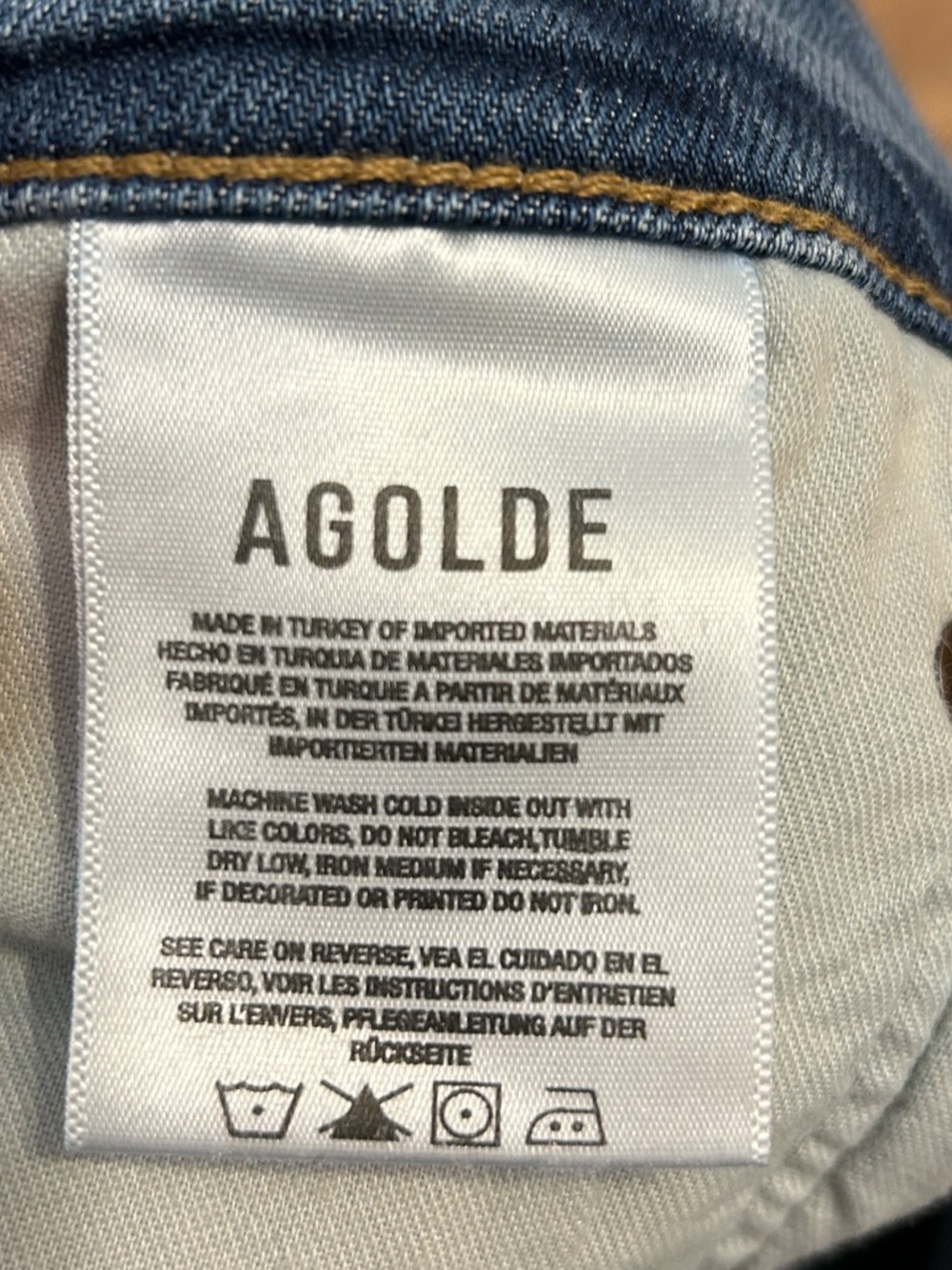 AGOLDE Kye Straight Crop Jeans Women’s 29 – Mid Rise Organic Cotton
U - Picture 6 of 16